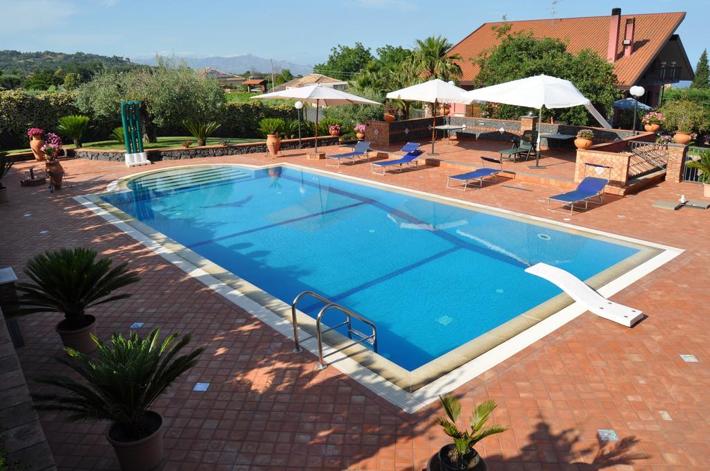 Villa Esclusiva Con Piscina Privata E Vista Etna 제프라나에트니아 객실 사진